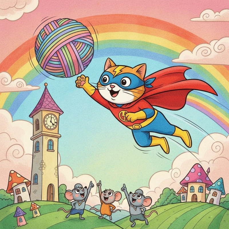 Vẽ tranh con mèo chibi