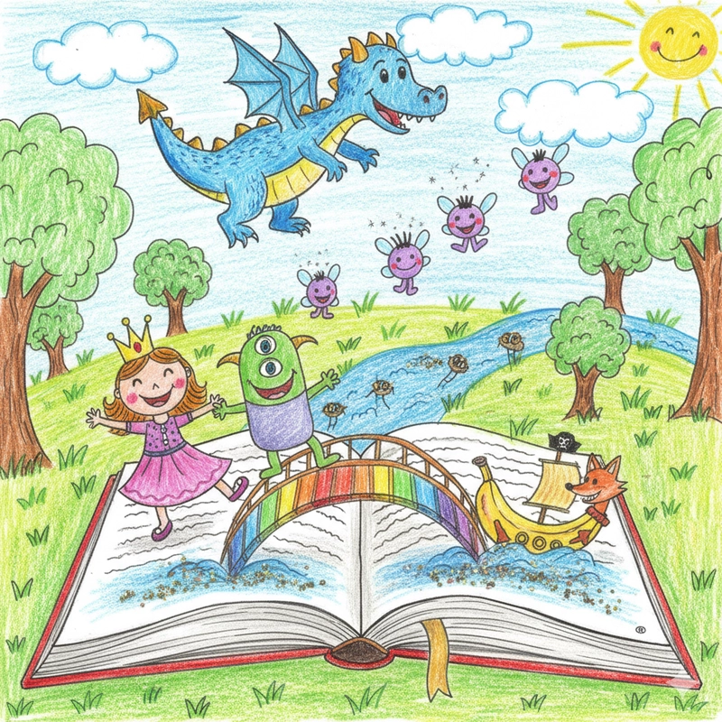 Vẽ tranh hoạt hình dễ thương và sinh động