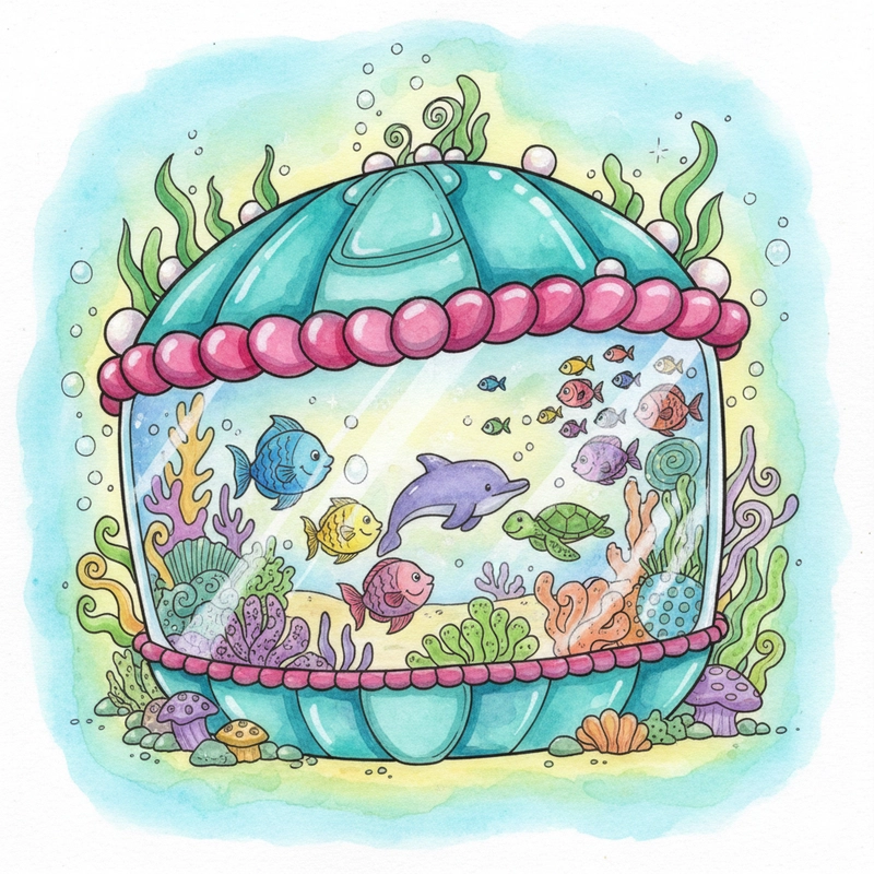 Vẽ tranh ngôi nhà tương lai đơn giản