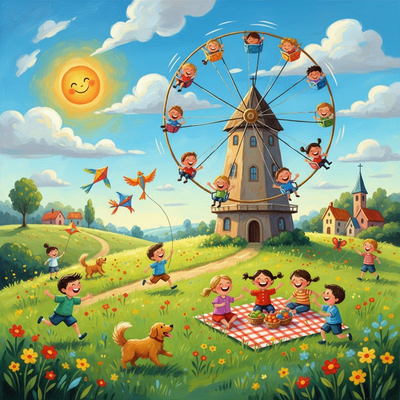 Vẽ tranh phong cảnh đồng quê Việt Nam