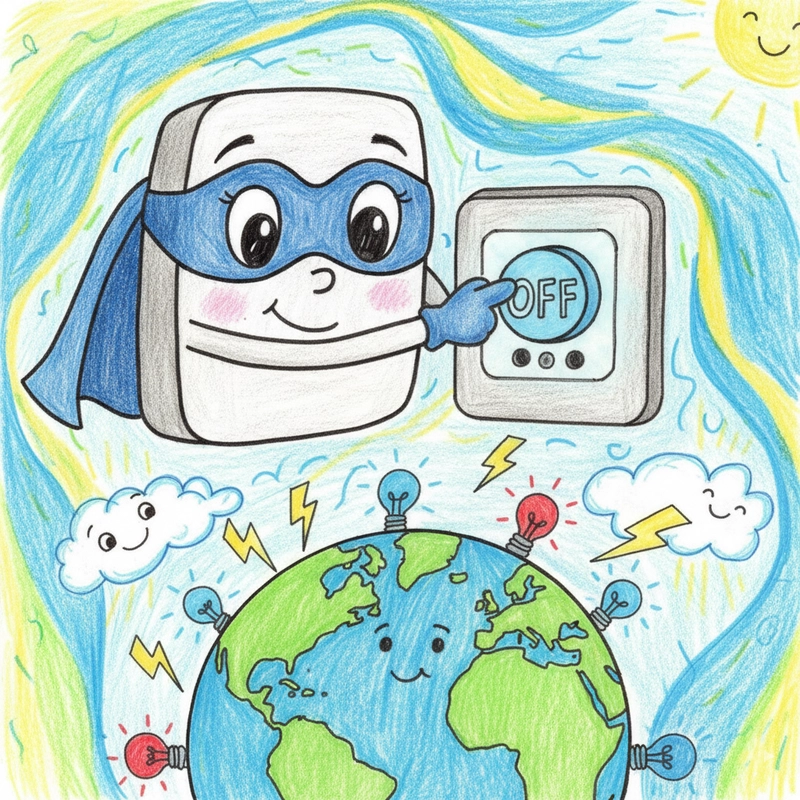 Vẽ tranh tiết kiệm điện học sinh