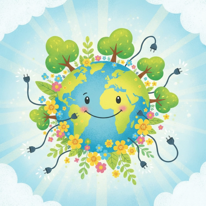 Vẽ tranh tiết kiệm năng lượng