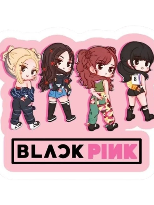 Ảnh sticker Blackpink xinh xắn