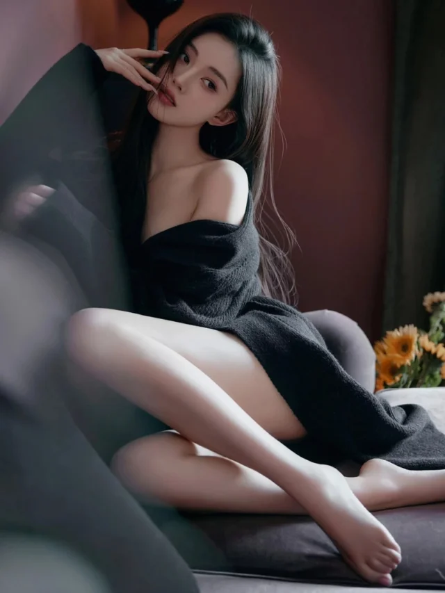 Gái chân dài Trung Quốc thời trang