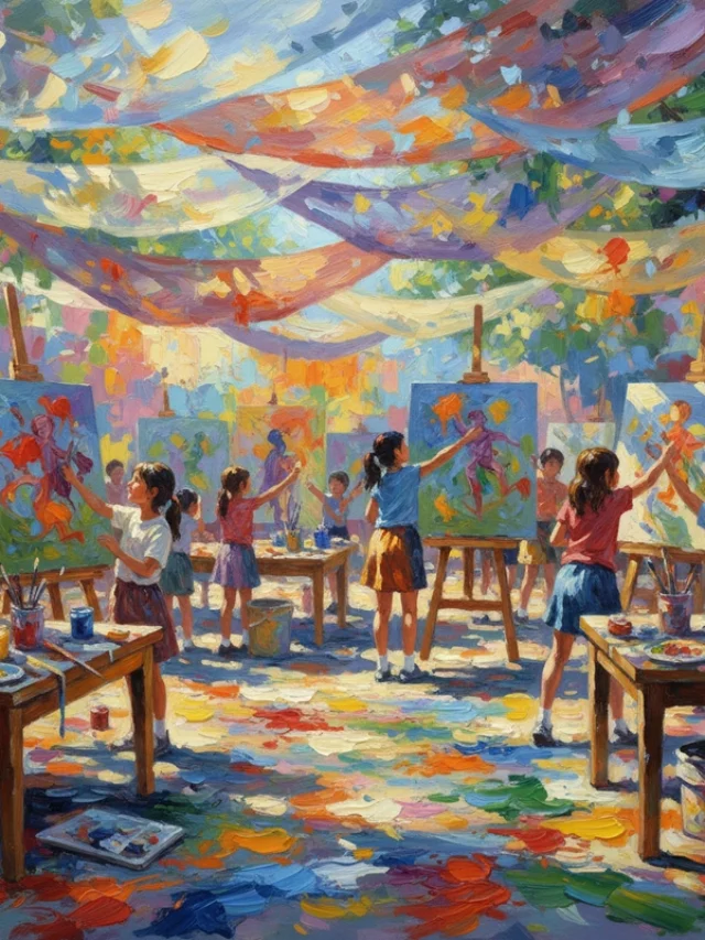 Sáng tạo tranh nghệ thuật Ấn tượng