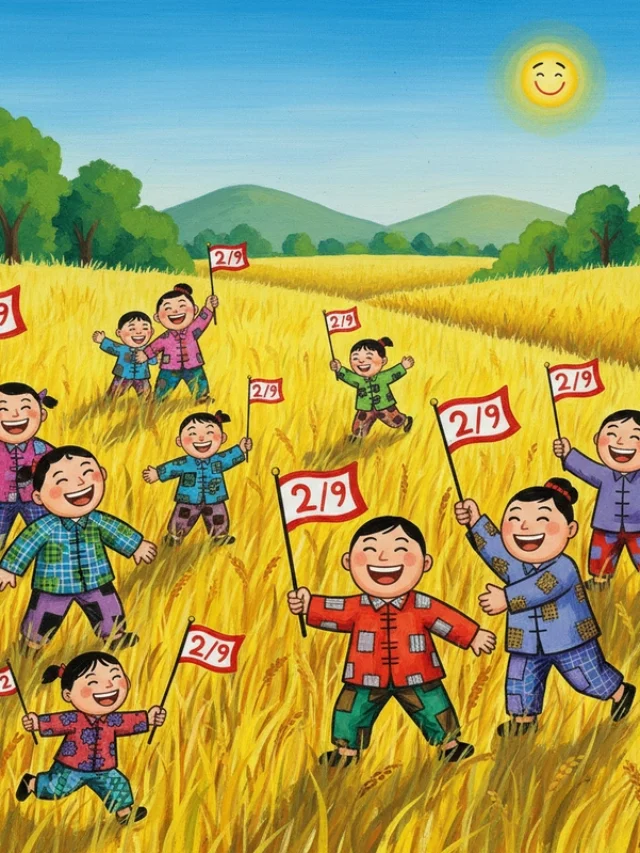 Vẽ tranh 2-9 đơn giản theo cảm nhận học sinh