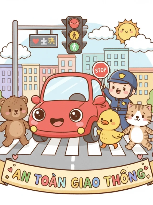 favicon tô màu an toàn giao thông