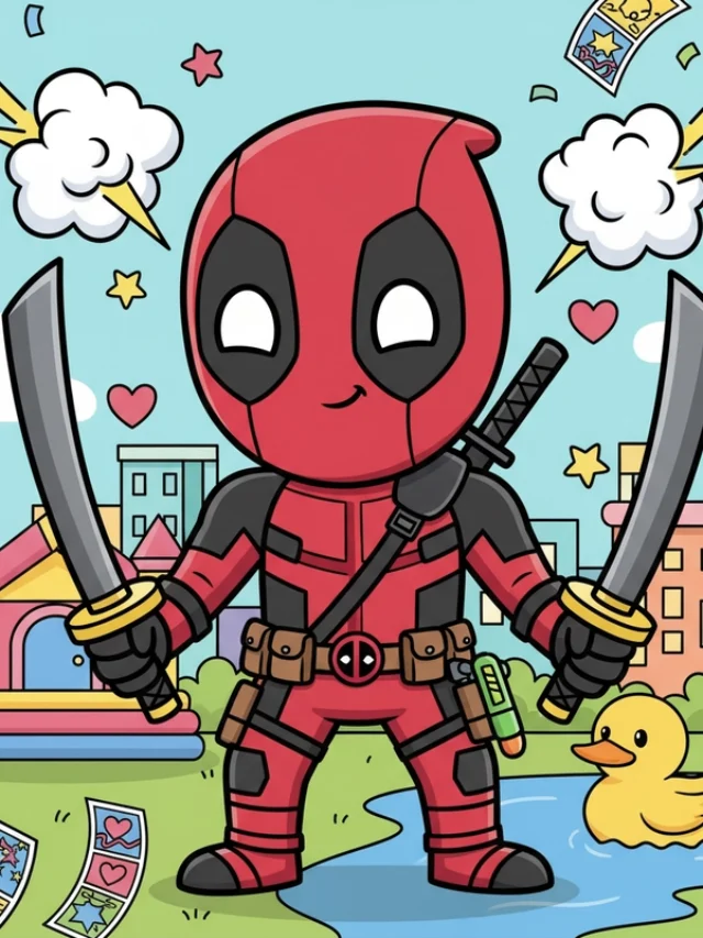 favicon tô màu deadpool