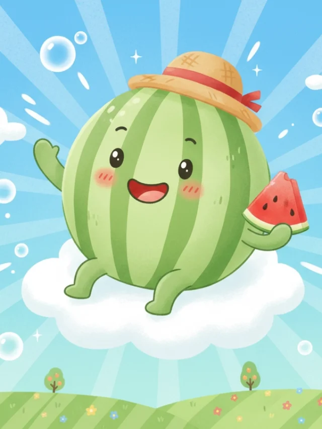 favicon tô màu dưa hấu