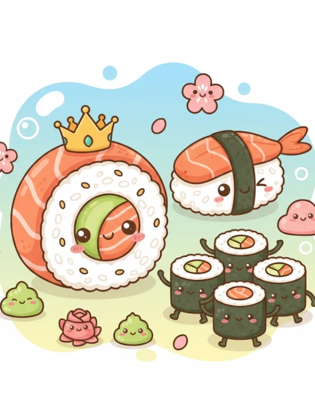 favicon tô màu sushi