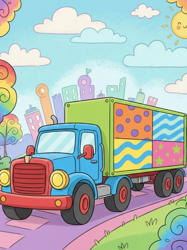 favicon tô màu xe đầu kéo