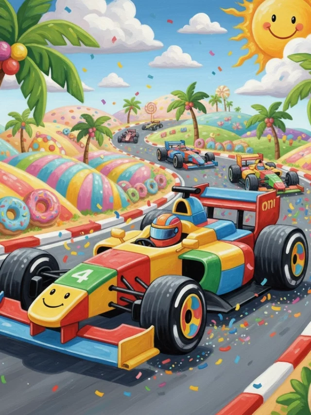 favicon tô màu xe đua