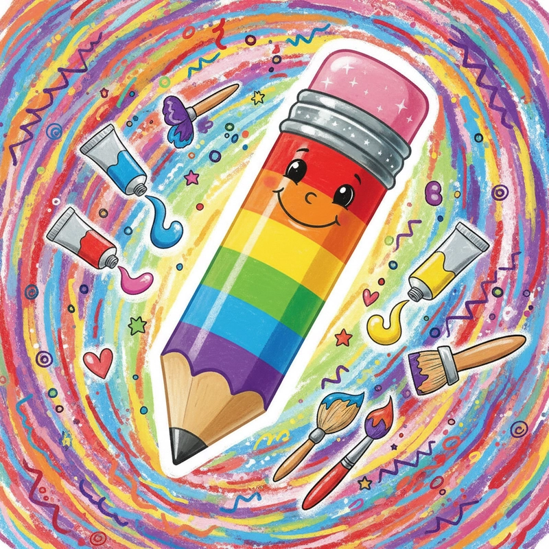 favicon tô màu bút chì