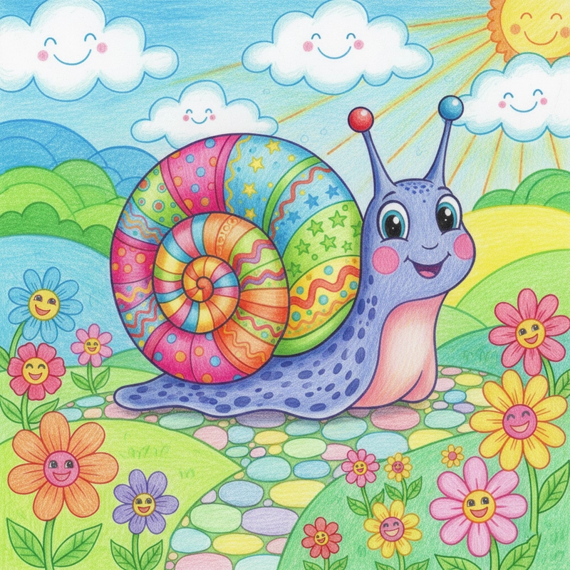 favicon tô màu con ốc