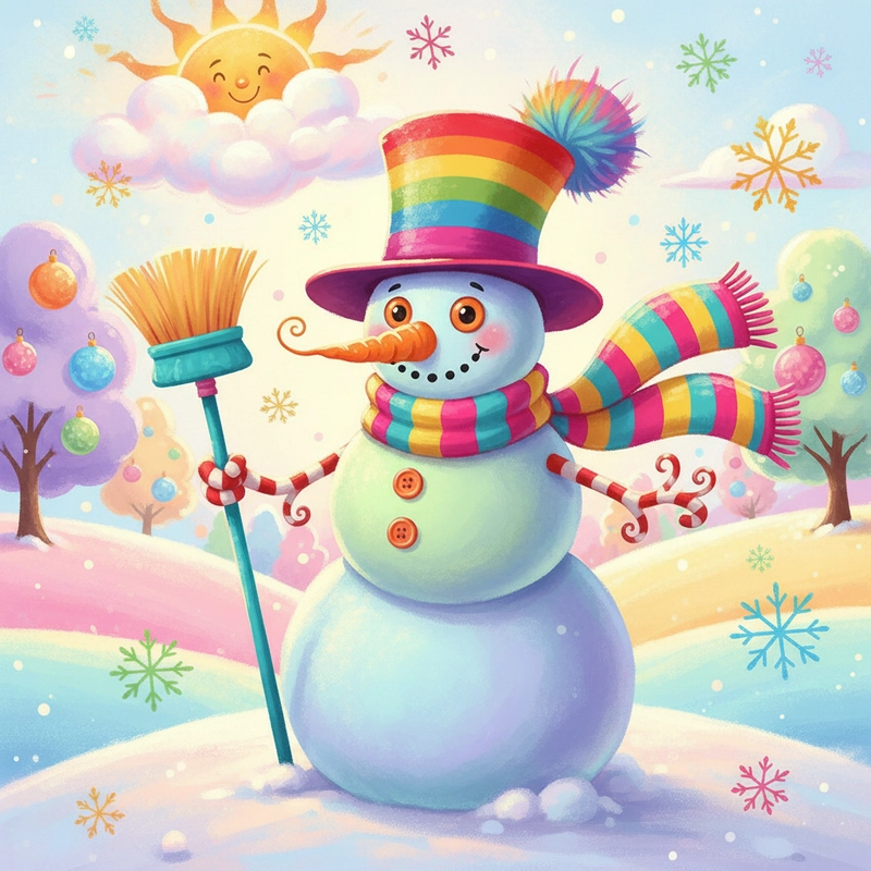 favicon tô màu người tuyết