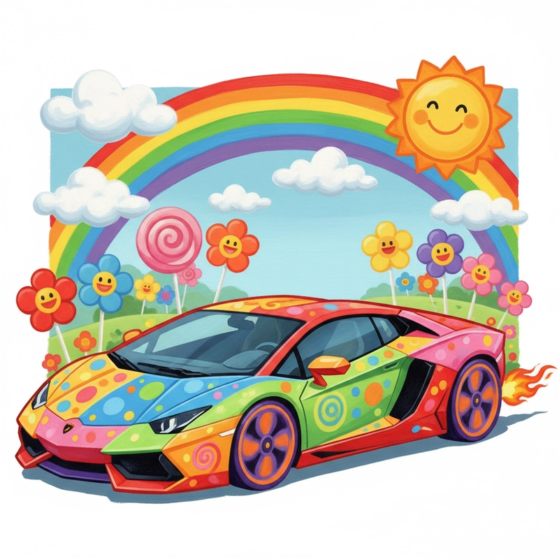 favicon tô màu ô tô lamborghini