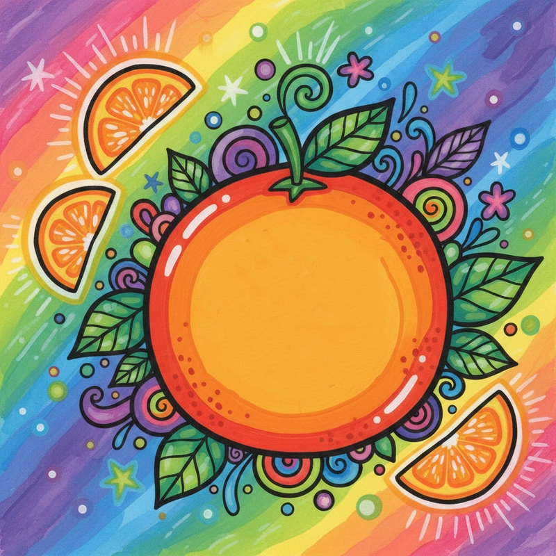 favicon tô màu quả cam