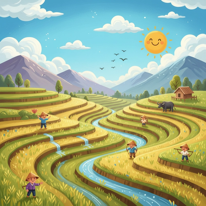 favicon tô màu ruộng bậc thang