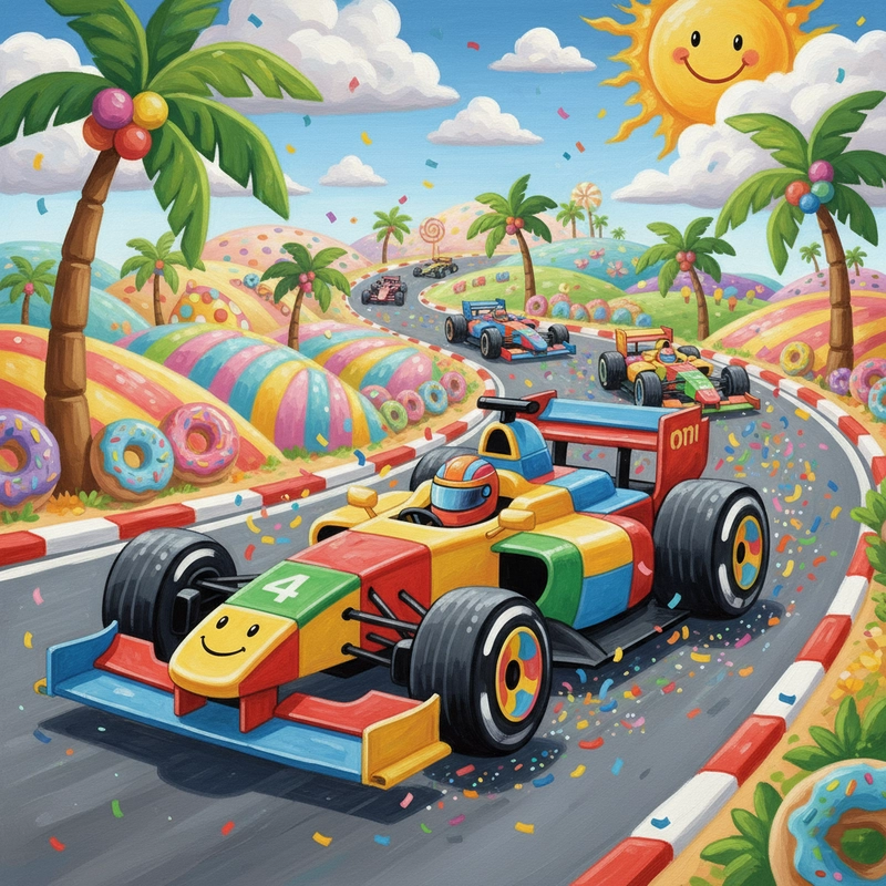 favicon tô màu xe đua