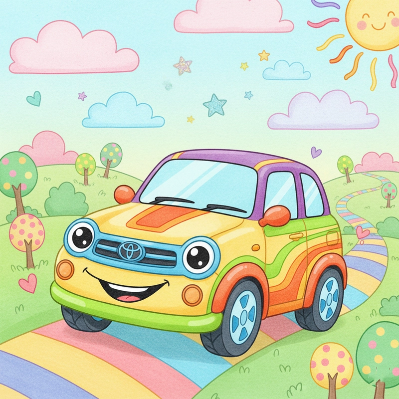 favicon tô màu xe toyota