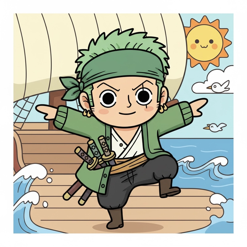 favicon tô màu zoro
