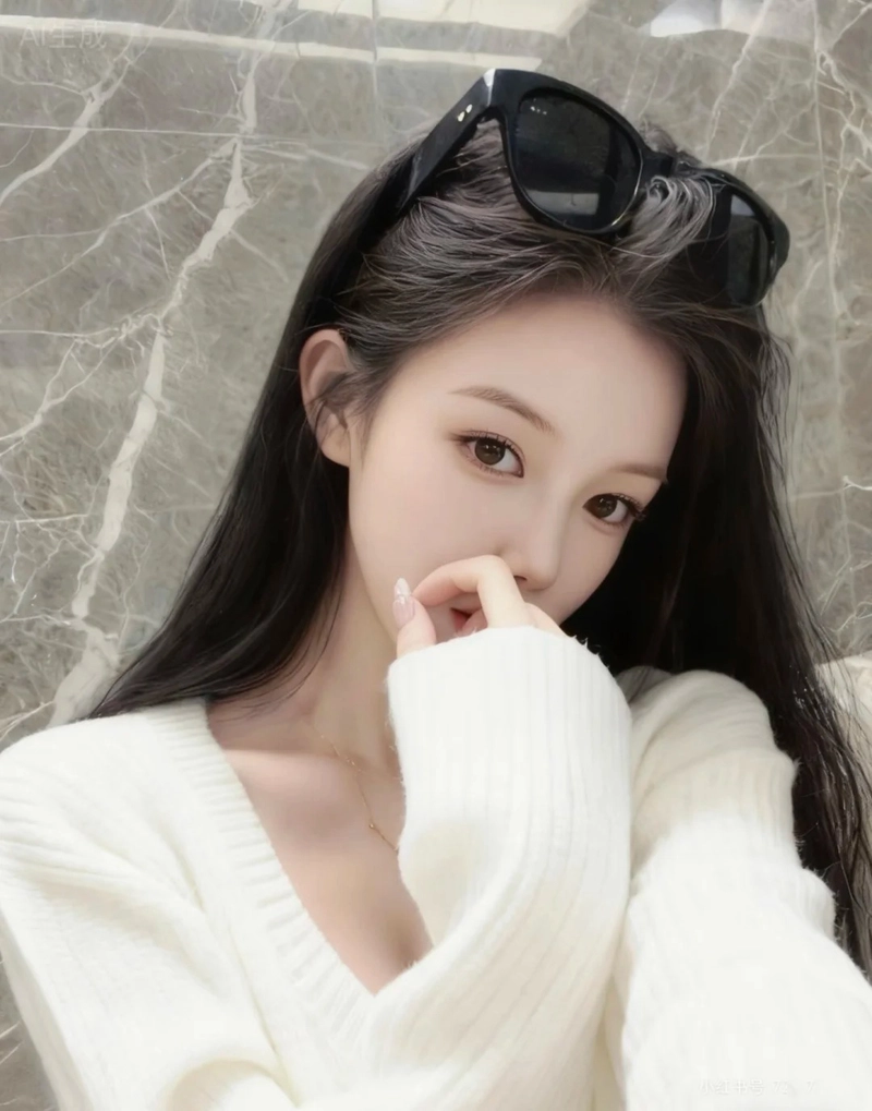 Ảnh avatar gái xinh che mặt bí ẩn