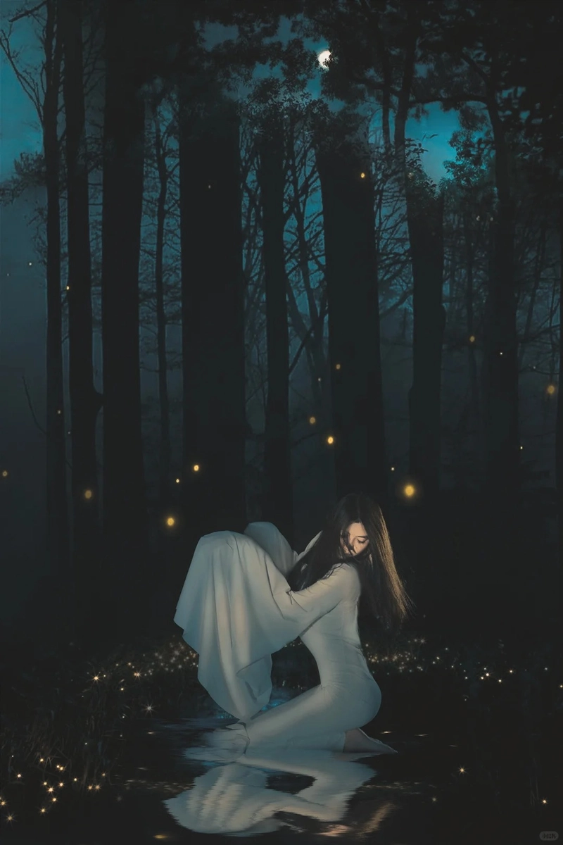 Ảnh gái đẹp hóa thân linh hồn ma mị