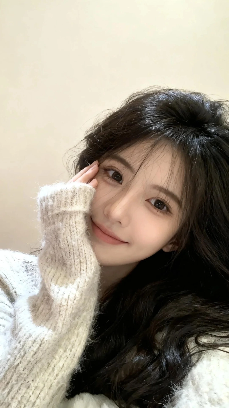 Ảnh gái xinh Douyin che mặt bí ẩn