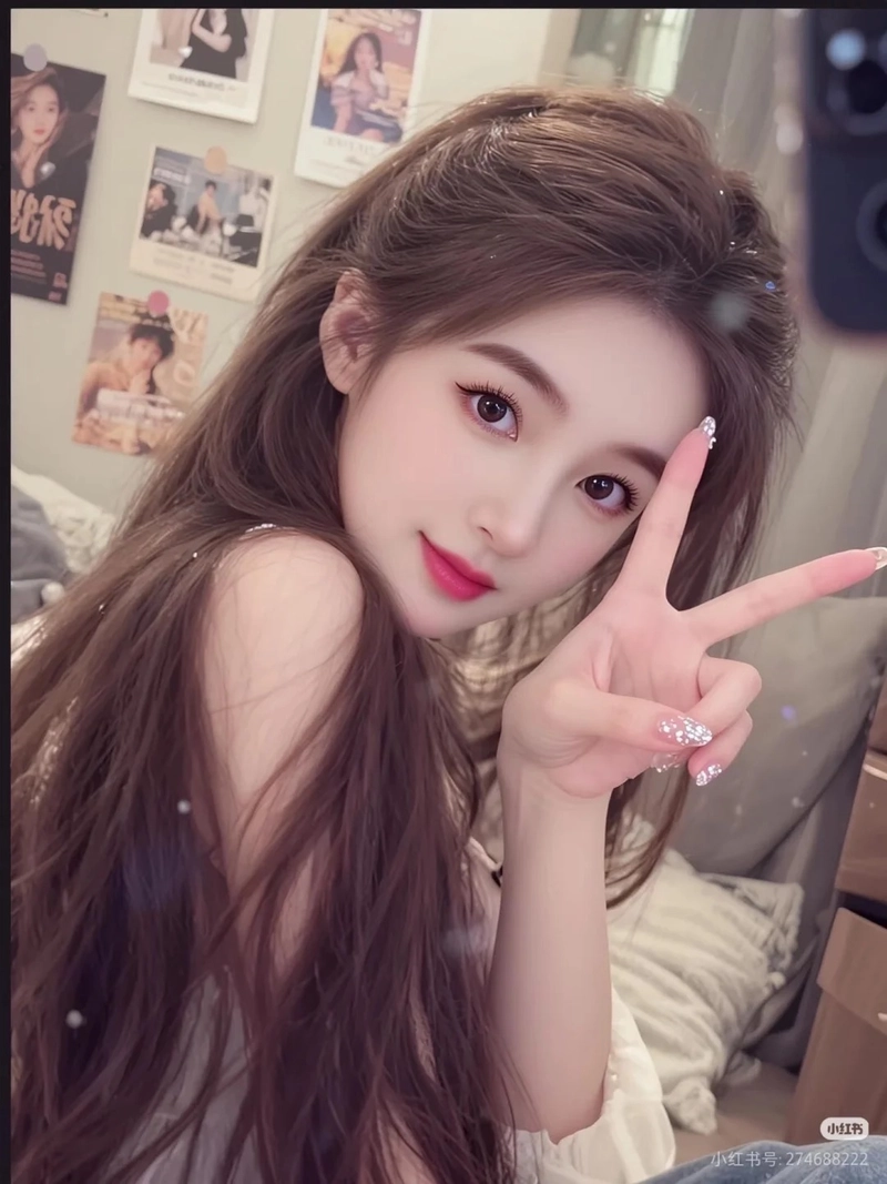 Ảnh gái xinh Douyin cuốn hút