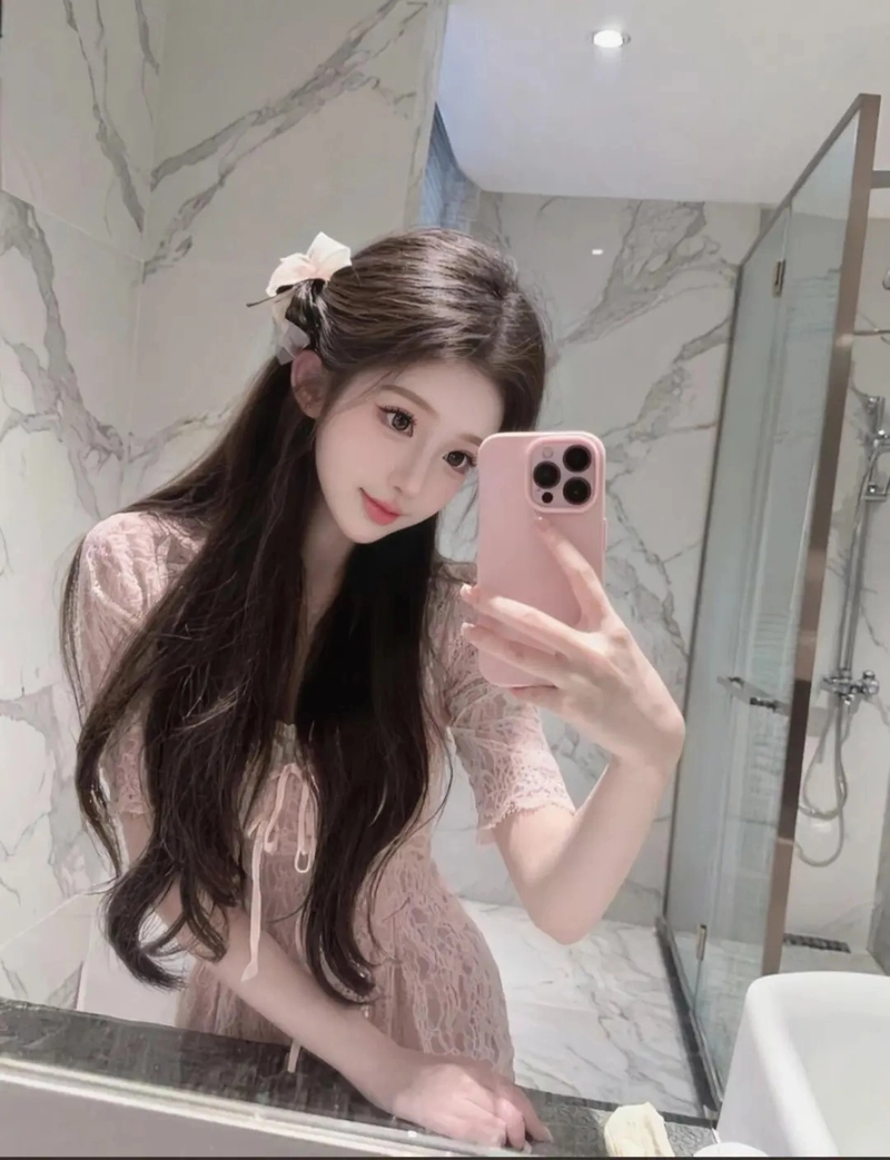 Ảnh gái xinh Douyin đời thường