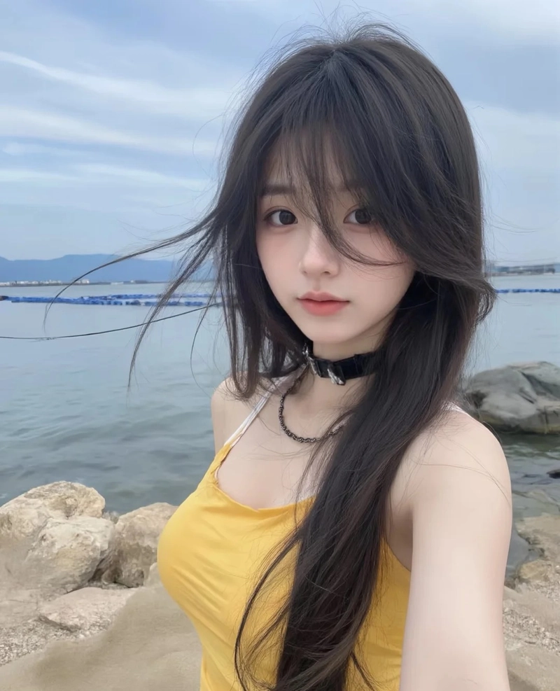 Ảnh gái xinh Douyin phong cách sexy nhẹ