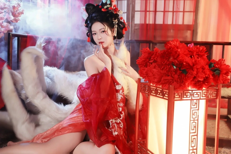 Ảnh gái xinh cosplay hồ ly sexy