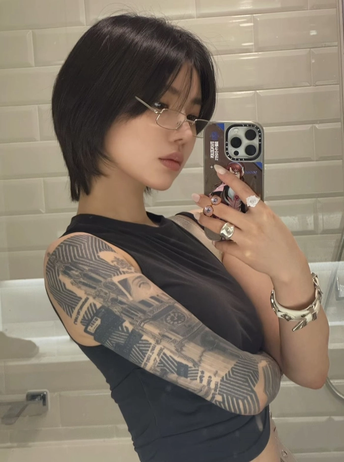 Ảnh gái xinh xăm hình đẹp chất riêng