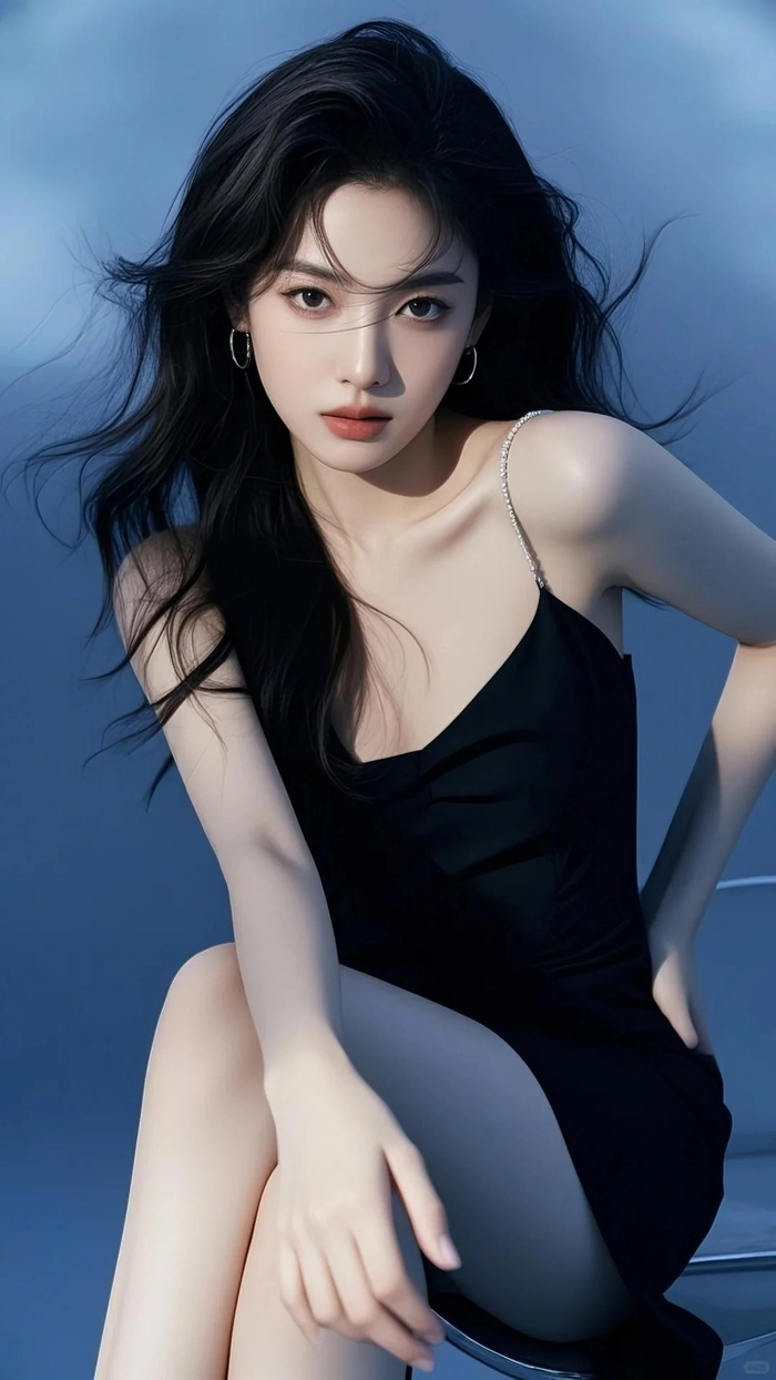 Avatar gái ngầu sexy ánh nhìn mạnh mẽ