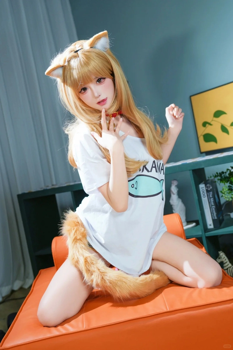Cosplay mèo đen sexy hút mắt