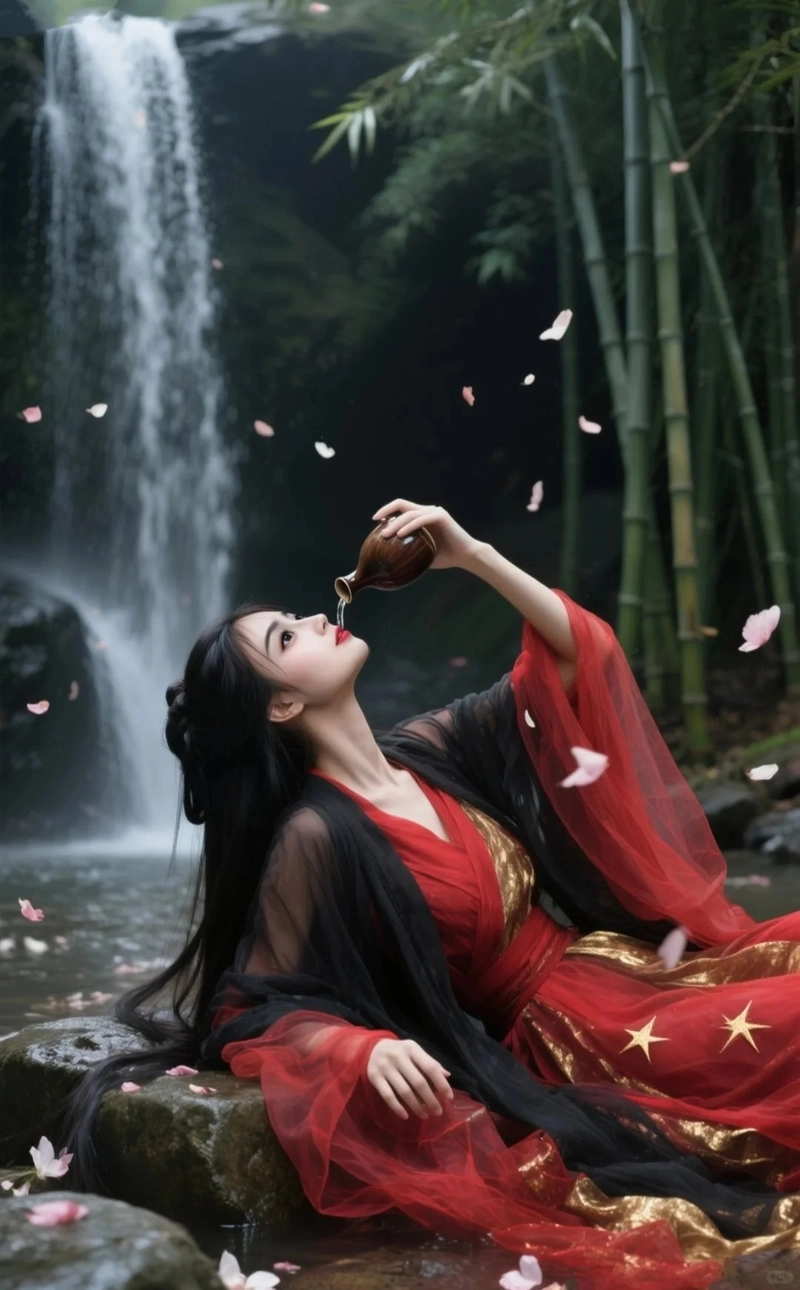 Gái Trung Quốc hóa thân cổ trang