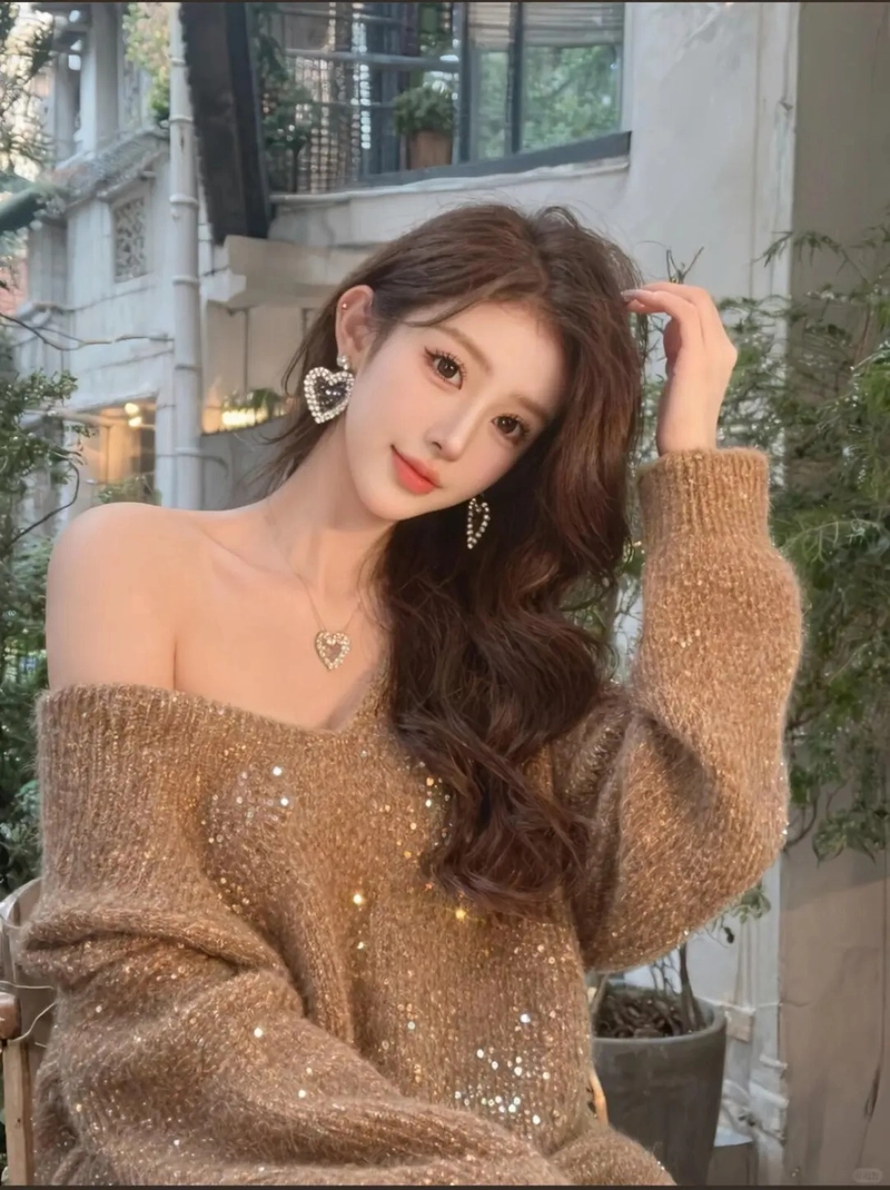 Gái xinh Douyin phong cách hiện đại