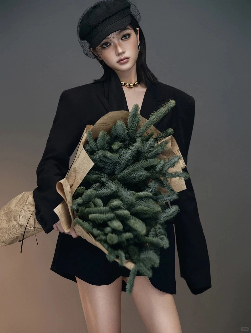 Gái xinh Hàn Quốc gu thời trang hiện đại