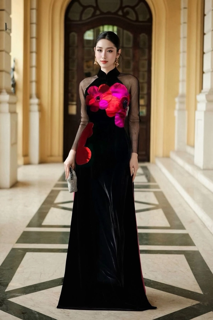 Gái xinh Việt Nam mặc áo dài truyền thống