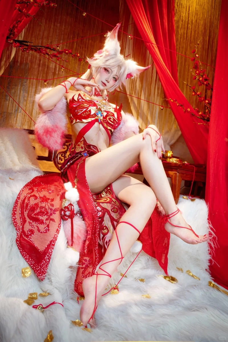 Gái xinh cosplay hồ ly xinh gợi cảm