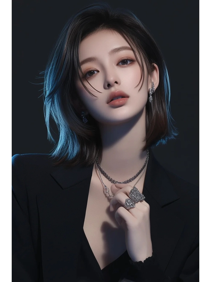 Gái xinh cực ngầu với tạo hình sắc sảo