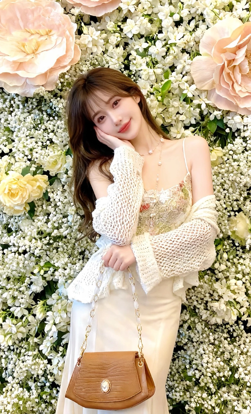 Gái xinh đẹp mặc váy quyến rũ