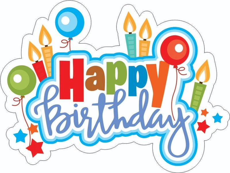 Happy birthday sticker dễ dùng