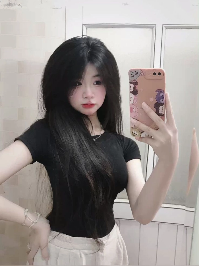 Hình ảnh gái xinh da trắng đời thường