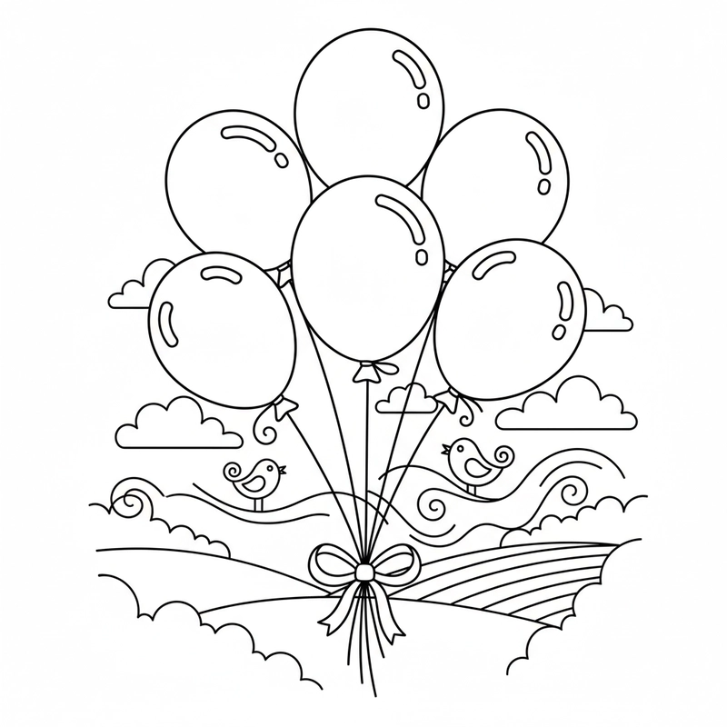 Hình bóng bay tạo hứng thú cho trẻ