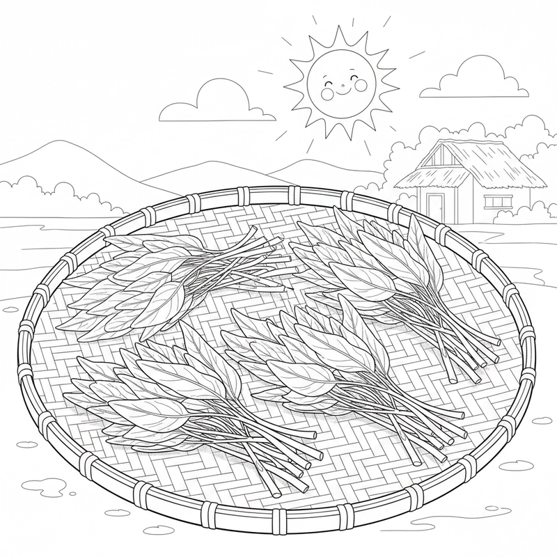 Hình cây rau muống phù hợp luyện kỹ năng