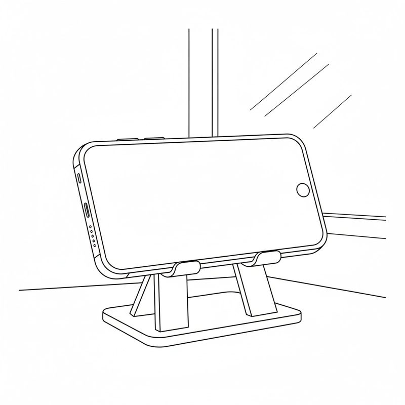 Hình điện thoại cho bé tô màu sáng tạo