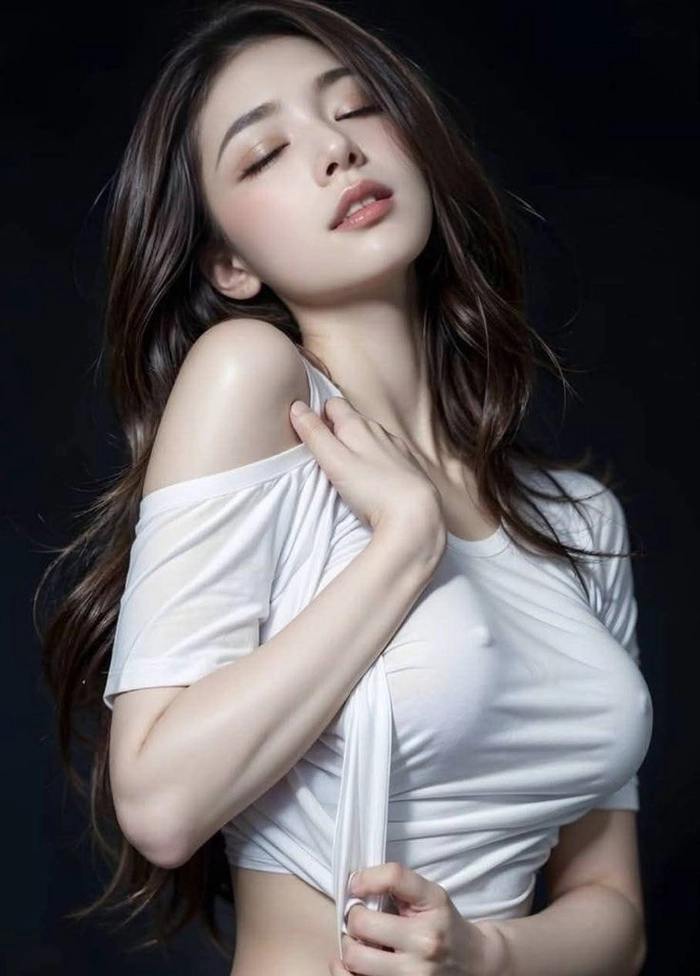 Hình gái xinh da trắng phong cách hiện đại