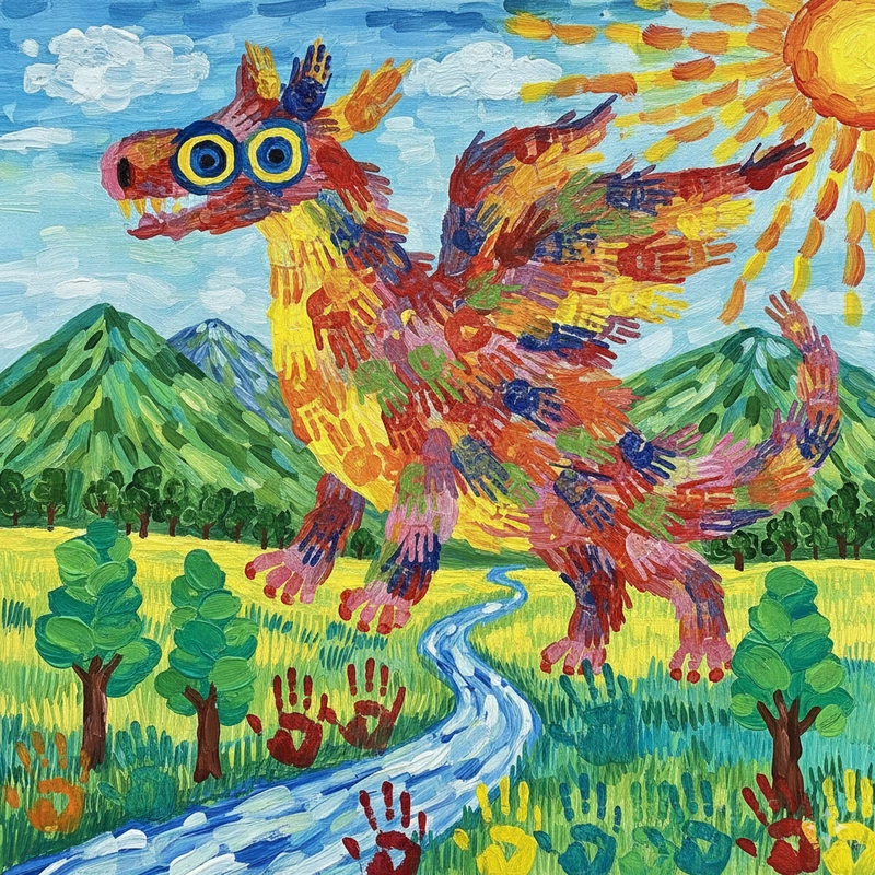 Hình gợi ý vẽ tranh theo chủ đề tự do đẹp mắt