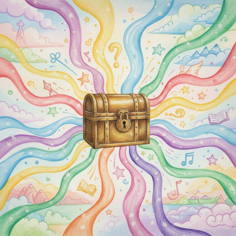 Hình minh họa vẽ tranh chủ đề tự do sáng tạo